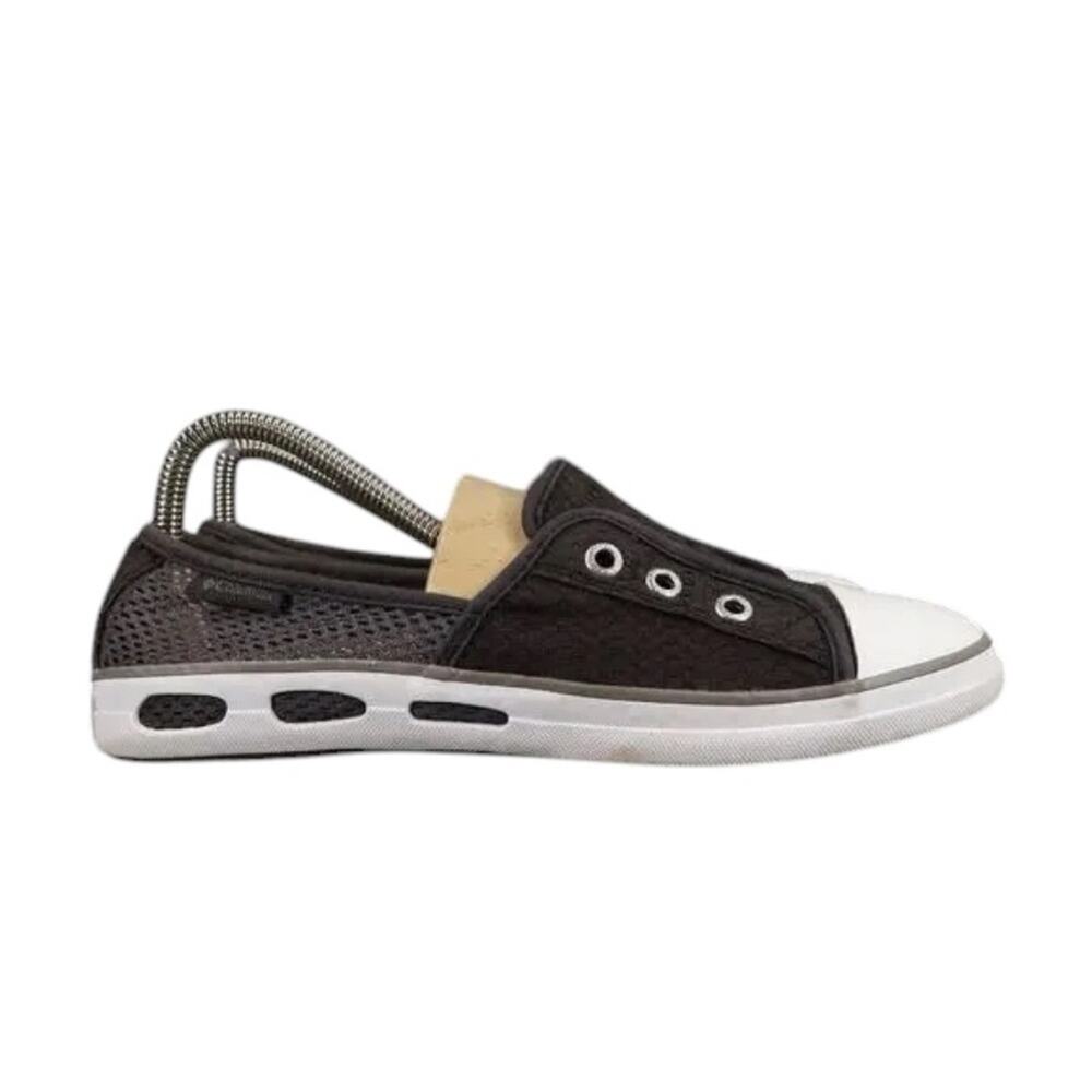Columbia Shoes Womens 7 Casual Sneakers Vulc n Vent Bombie Slip On Mesh Comfort